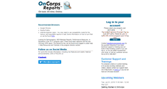 Desktop Screenshot of mn.oncorpsreports.com