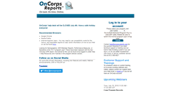 Desktop Screenshot of jvcnorthwest.oncorpsreports.com