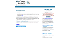 Desktop Screenshot of me.oncorpsreports.com